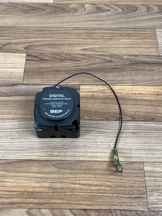 Other - BEP MARINE DIGITAL VOLTAGE SENSITIVE RELAY 12 / 24V 140 A BLACK 3923014 BOAT
